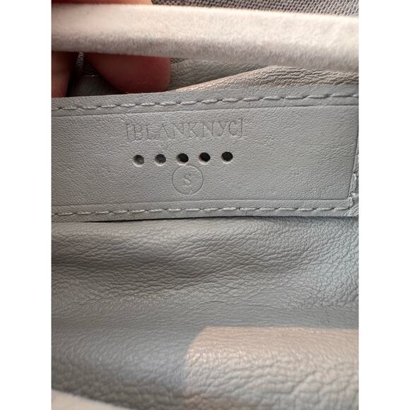 Anthropology - Blank NYC asymmetrical leather top size small for anthropology - Picture 1 of 4